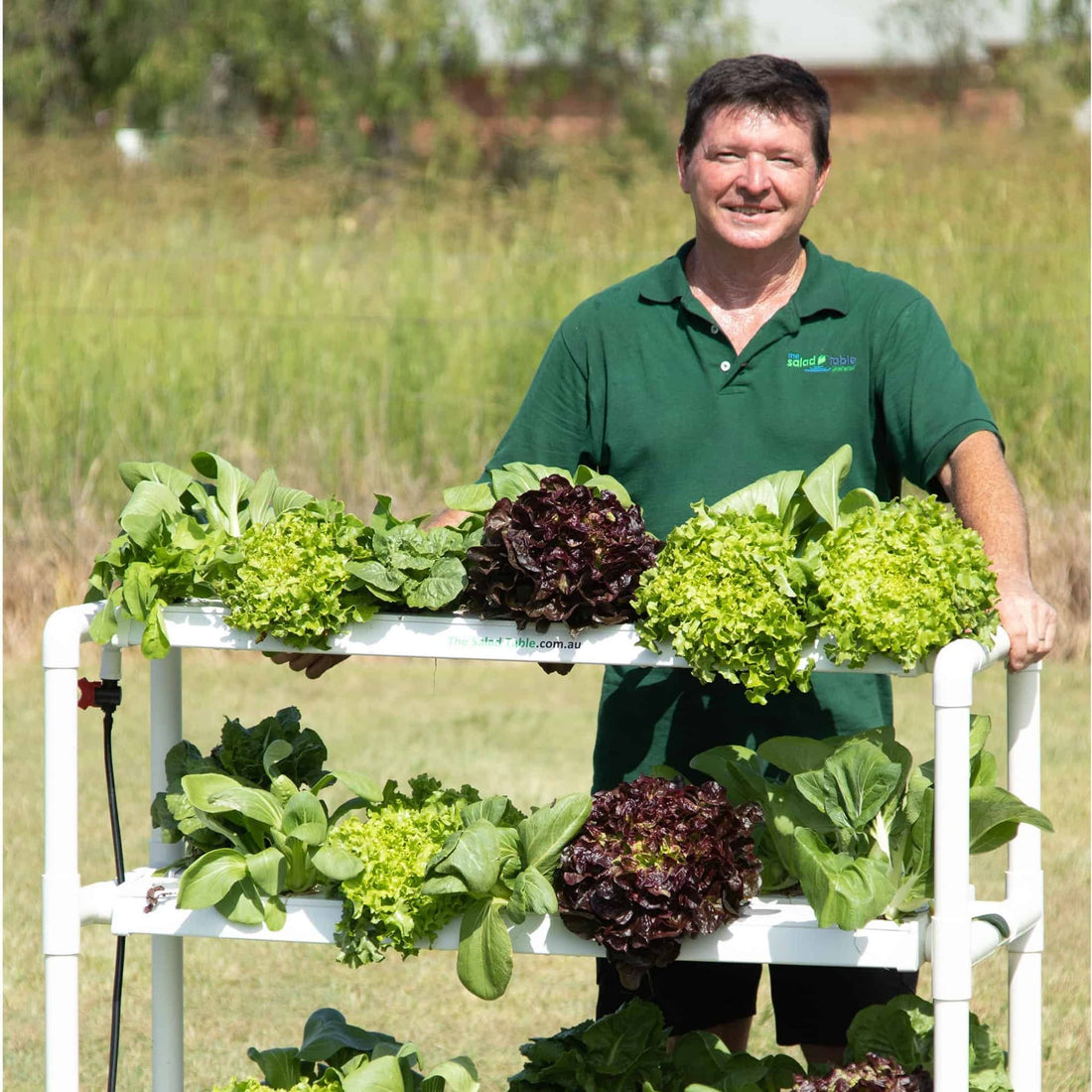 The Triple Decker Salad Table