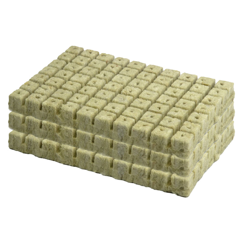 210 Premium Rockwool Grow Cubes